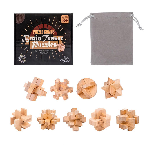 Knobelspiele holz stück - holz, 9