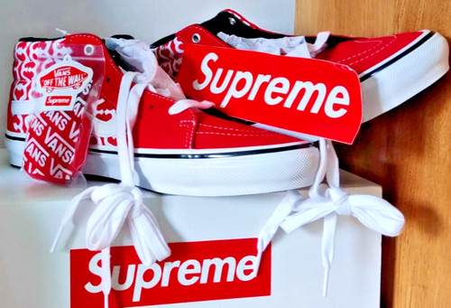 Supreme vans monogram logo - s,