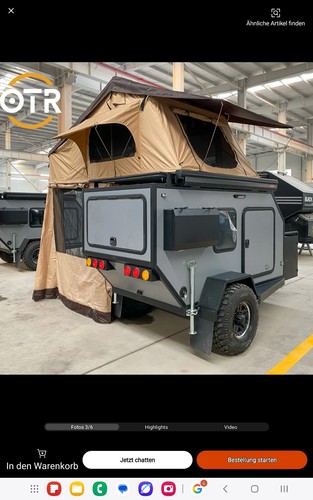 Mini wohnwagen camping caravan - mini,