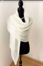 Tuch handgestrickt braut - tuch,