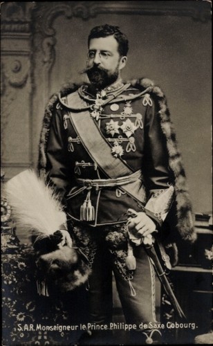 Prinz philipp von - ak,