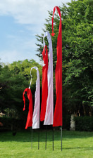 Balifahne Umbul-Umbul Fahne 3 Meter bis 7 Meter Gartenfahne - in 41 Farben