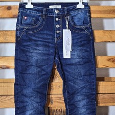 **JEWELLY BAGGY JEANS BLUE GR.XS-XL TOP COOLE OPTIK STYLED  JW  TOP AKTUELL**