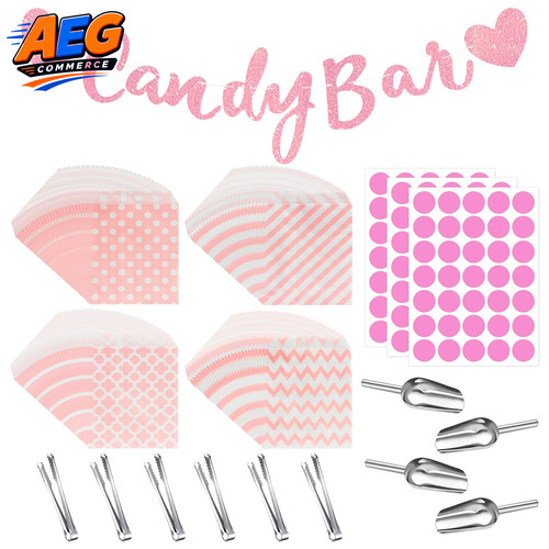 Candy bar zubehör set - bar,