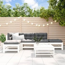 Garten Lounge Set Sitzgruppe Sofagarnitur Terrasse Gartenmöbel 6-tlg. vidaXL