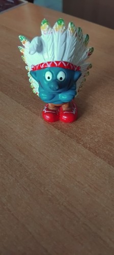 Schlumpf indianer von schleich - schlumpf,