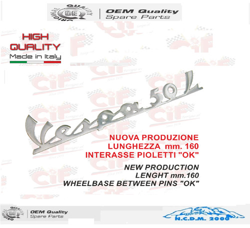 Platte emblem aluminium - platte,
