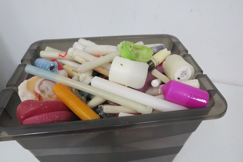 Konvolut kerzen wachsreste - ,
