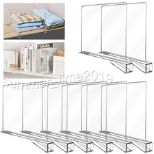 8 Stk Acryl-Regalteiler - ohne