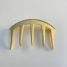 Antiker Kamm 1900 Strass Antik Haarkamm Strass Bordüre Peineta