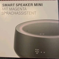 Telekom Magenta Smart Speaker mini schwarz Mobiler Lautsprecher Bluetooth