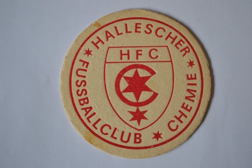 Ddr bierdeckel hfc hallescher - ddr,
