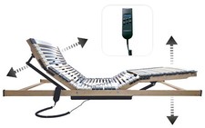 Lattenrost Motorrahmen verstellbar mit Motor 44-Leisten 7-Zonen Bettrost