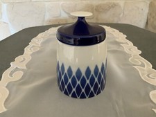 Zuckerdose Lichte Fine China Porzellan echt Kobalt made in GDR - DDR