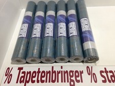 Vliestapete Marburg 6x 30827 (6Rollen) Shades Muster Blau Petrol Gold Metallic