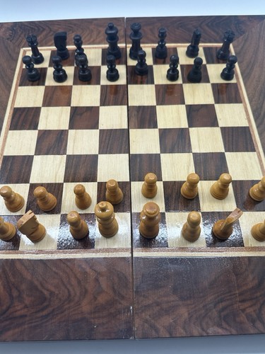 Schachspiel holz handarbeit - holz,