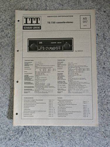 Original itt schaub - itt, schaub-lorenz