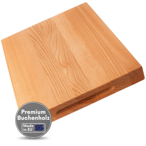 Hackbrett buche 40x30x4 - buche, cm