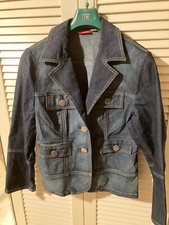 jeansjacke damen 44 blazerartig ungetragen