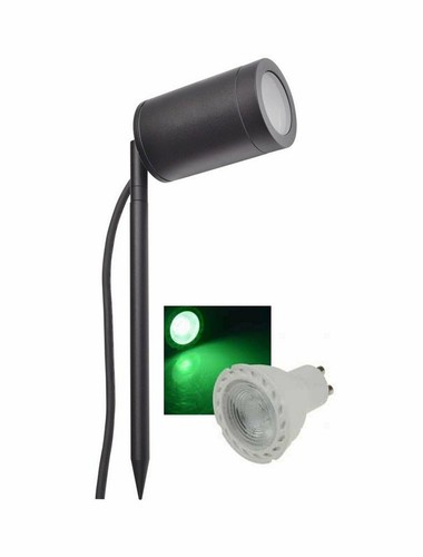 2xalu led gartenstrahler - led, 5w