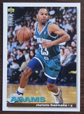 Trading Card NBA Upper Deck 1995  Michael Adams  Charlotte Hornets
