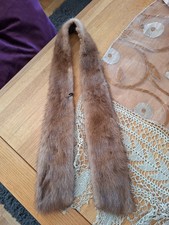 Echt Nerz Krawatte Stola