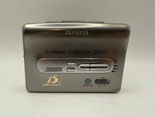 AIWA G-Metal Collection Stereo Cassette Player GM15 15th Anniversary