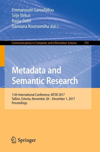 Metadata and semantic - and, research