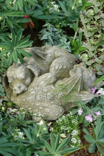Gartenfigur yin - "yin, &
