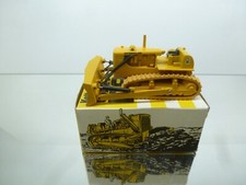 GESCHA 2870 CAT D9 TRACK TYPE TRACTOR DOZER - RARE -YELLOW 1:50- GOOD IN BOX