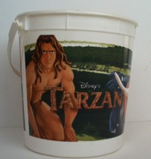 Disney & Burroughs TARZAN 1999 Popcorn Eimer Jungle Disney Store