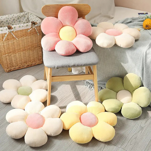 35cm bunte blumen - bunte, plüsch