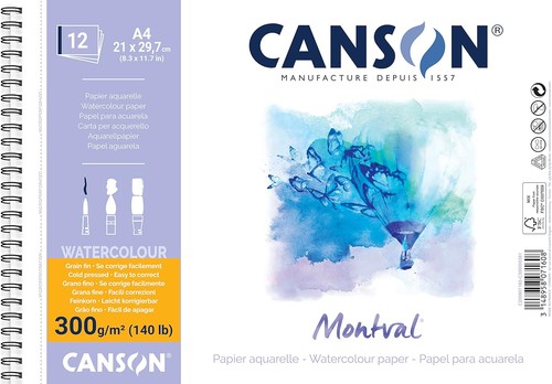 Canson aquarellblock montval - canson, "montval"