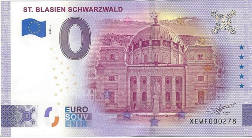 Euro schein blasien - 0, st.