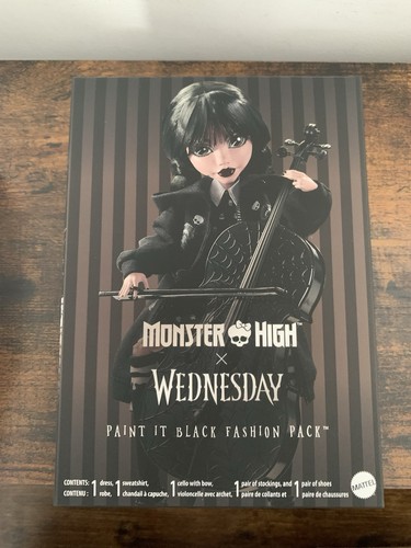 Monster high wednesday - monster, paint
