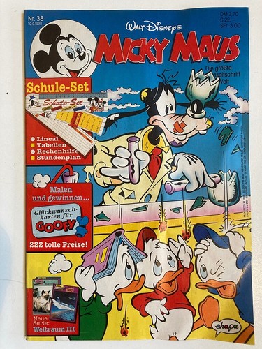 Micky maus heft 38 - heft, nr.