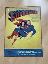 Superman Superwoman Blechschild