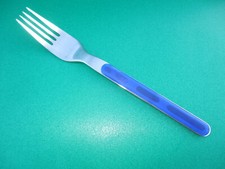 WMF Besteck Tango blau transparent Cromargan Tafelgabel Speisegabel 20,7cm