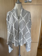 ? RockAngel Cardigan Strickjacke Überwurf Bolero Jacke Damen grau Cape Gr.L