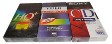 3x VHS Kassetten Neu Sony