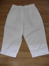 Berufsbekleidung    3/4 Hose  weiß  Größe 38
