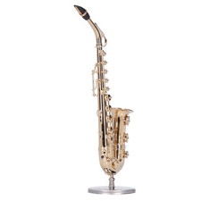 Miniature copper saxophone - miniature,