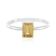 Cavill Damenring Gelber Zirkon