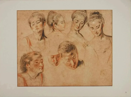 Antoine watteau studie für - antoine,