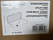 Edelstahl Ausgussbecken