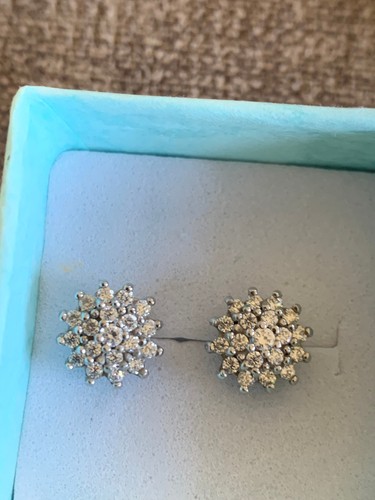 925 echte diamant ohrstecker - ,
