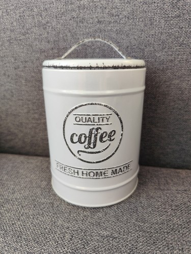 Vintage kaffee dose grau - kaffee-dose,