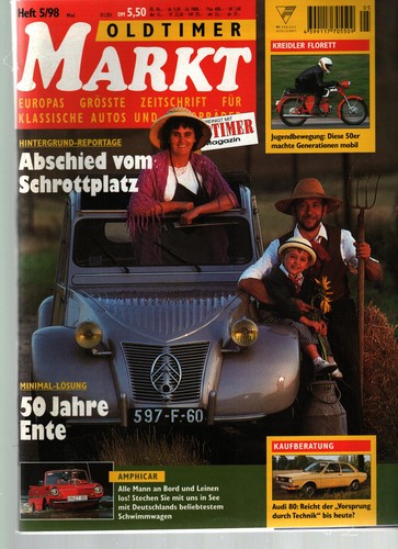 Zeitschrift oldtimer markt mai - zeitschrift,