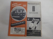 A Amtliches Kursbuch 1964 65  DB Deutsche Bundesbahn Sommer Ruhrgebiet BD Essen