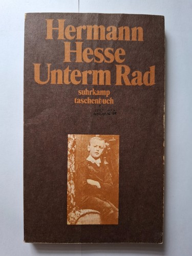 Hermann hesse unterm rad - hesse, |